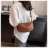 2025 Retro High-end Fashion Small Bag Women Autumn and Winter Simple Leisure Saddle Bag Niche All-match Trendy Shoulder Bag