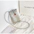 2025 new Chinese style mini mobile phone bag female fashion embroidery small square bag simple versatile messenger bag